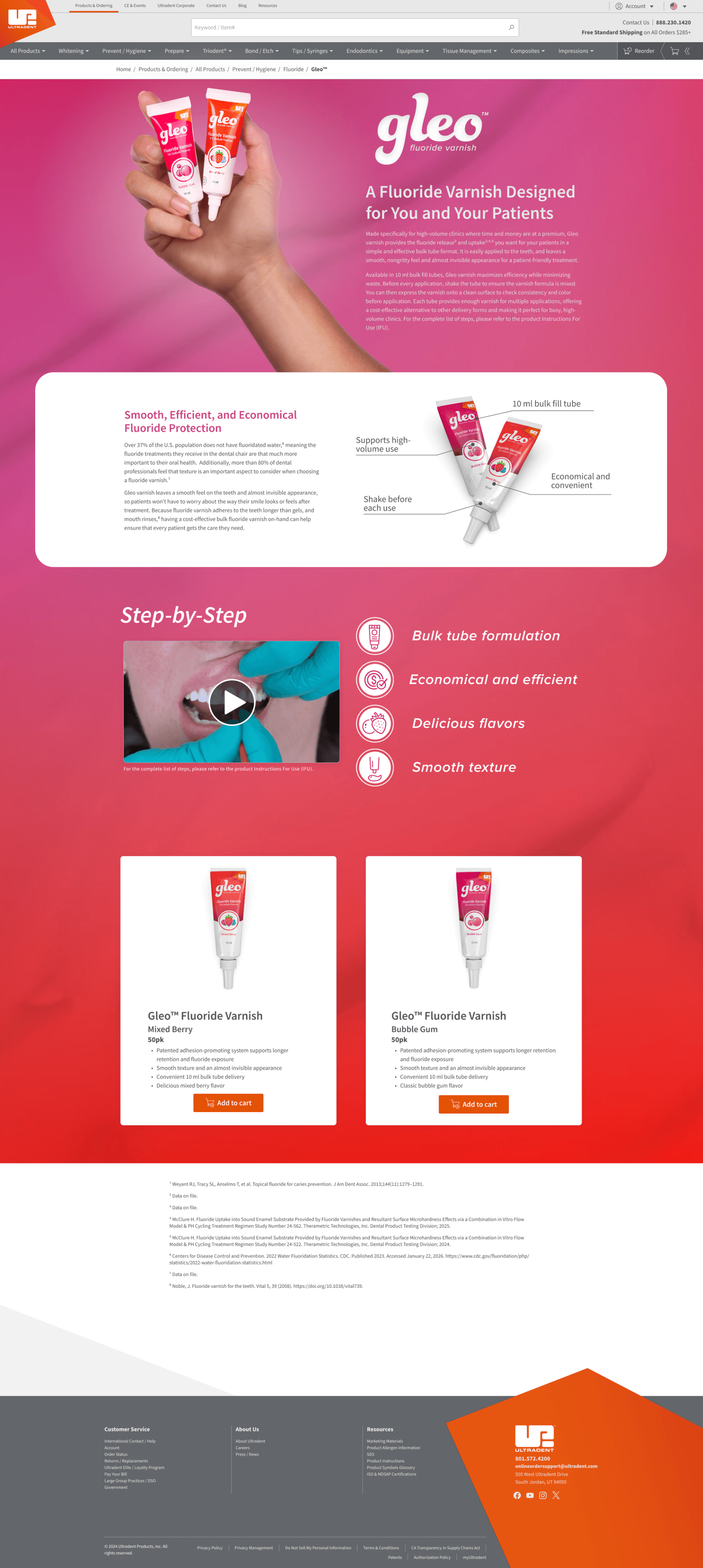 Gleo Product Page